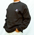 Sweat shirt with embroidered logo 