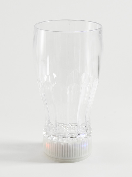 Glass Mug - Flashing Leds 